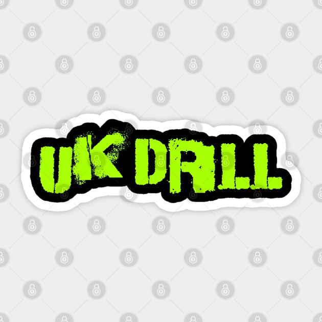 UK drill Sticker by Erena Samohai